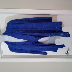 Beautiful blue Kim Roger's sweater